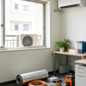 Split-System Air Conditioner Installation for Small Offices