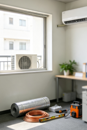 Split-System Air Conditioner Installation for Small Offices