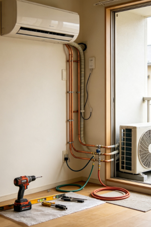 Professional Installation Service for Residential Split-System Air Conditioners