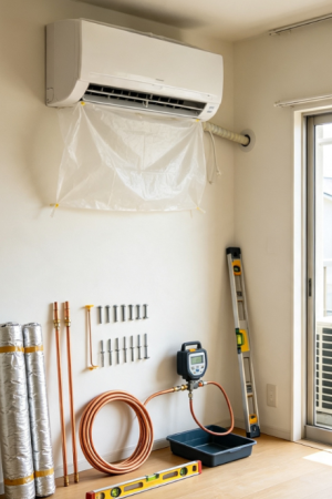 Standardized Installation Service for Wall-Mounted Air Conditioners
