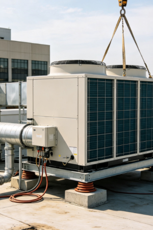 Professional Installation of Commercial Rooftop Air Conditioning Units