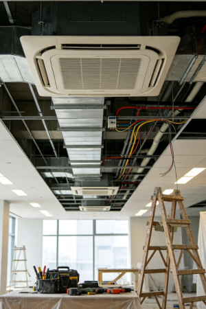 Central Air Conditioning System Installation