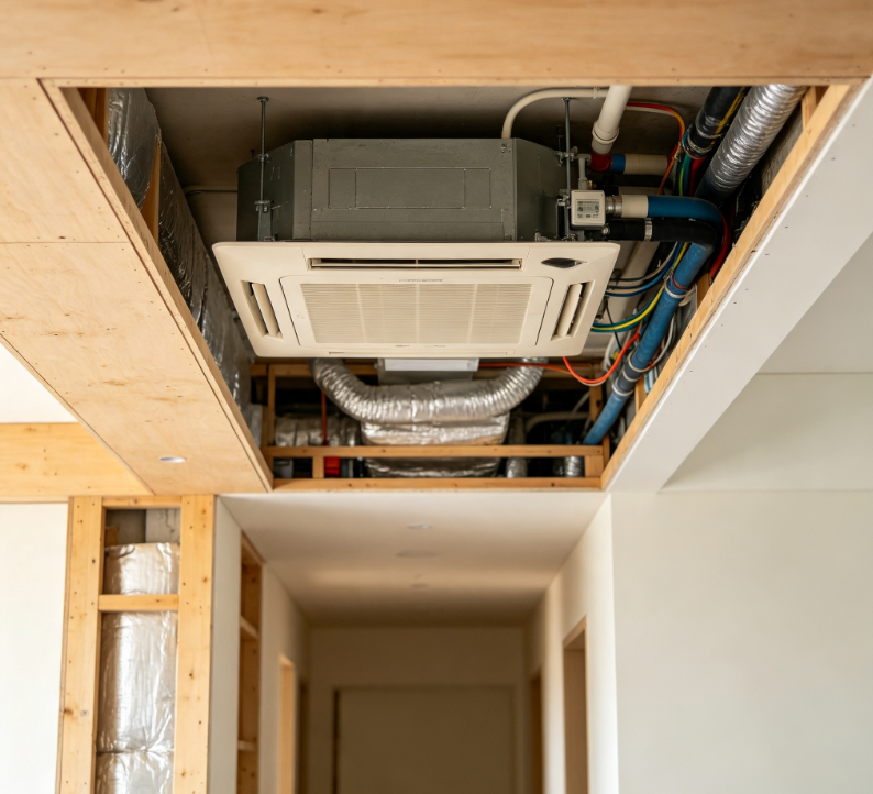 Precision Installation Service for Residential Whole-House Central Air Conditioning